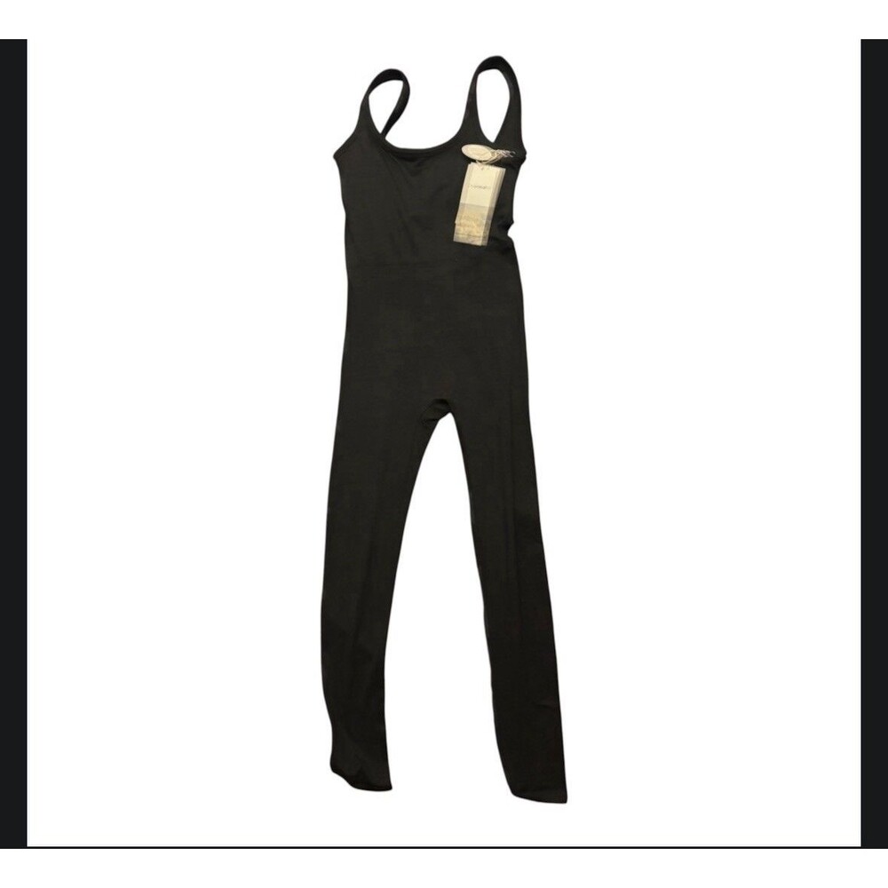 Vuori Halo Essential Jumpsuit Black Heather Women's Small New w/tag